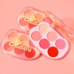 Feeble Lip & Cheek Palette - 6 Shades - Mesh Gradient