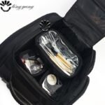 Single Clothed Trolley Makeup Box - Image 4