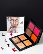 Art makeup highlighter and powder blush palette - Image 2