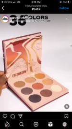 Avour 36 Color Pigmented Eyeshadow Pallet - Image 7