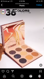 Avour 36 Color Pigmented Eyeshadow Pallet - Image 6