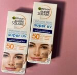 Garnier anti dark spots and anti pollution super UV sunscreen with spf 50