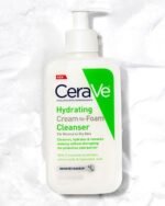 Cerave Hydrating Cream to foam Cleanser
