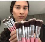 10 in 1 kabuki blending brushes