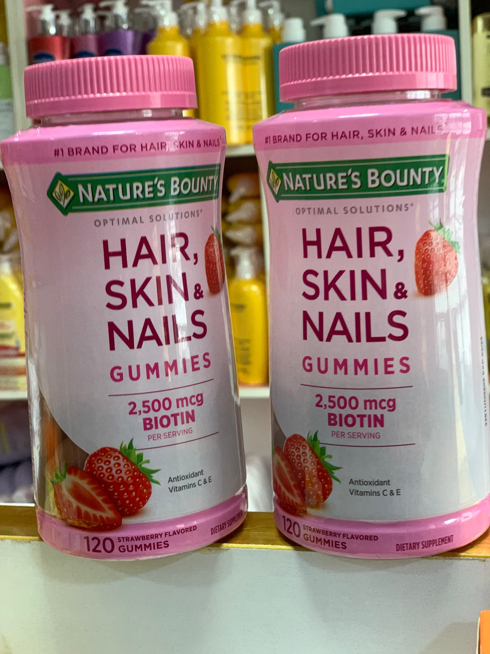 IMG_7220-1-scaled-1.jpeg Nature Bounty Hair, Skin & Nails Gummies (120 counts) - Image 1