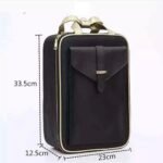 Oxford Makeup Box with gold outline and handle - Image 4