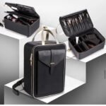 Oxford Makeup Box with gold outline and handle - Image 7